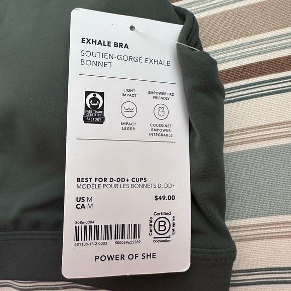 Athleta exhale bra - Picture 2 of 3